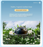 Solar Powered Portable Kinetic Car Air Freshener