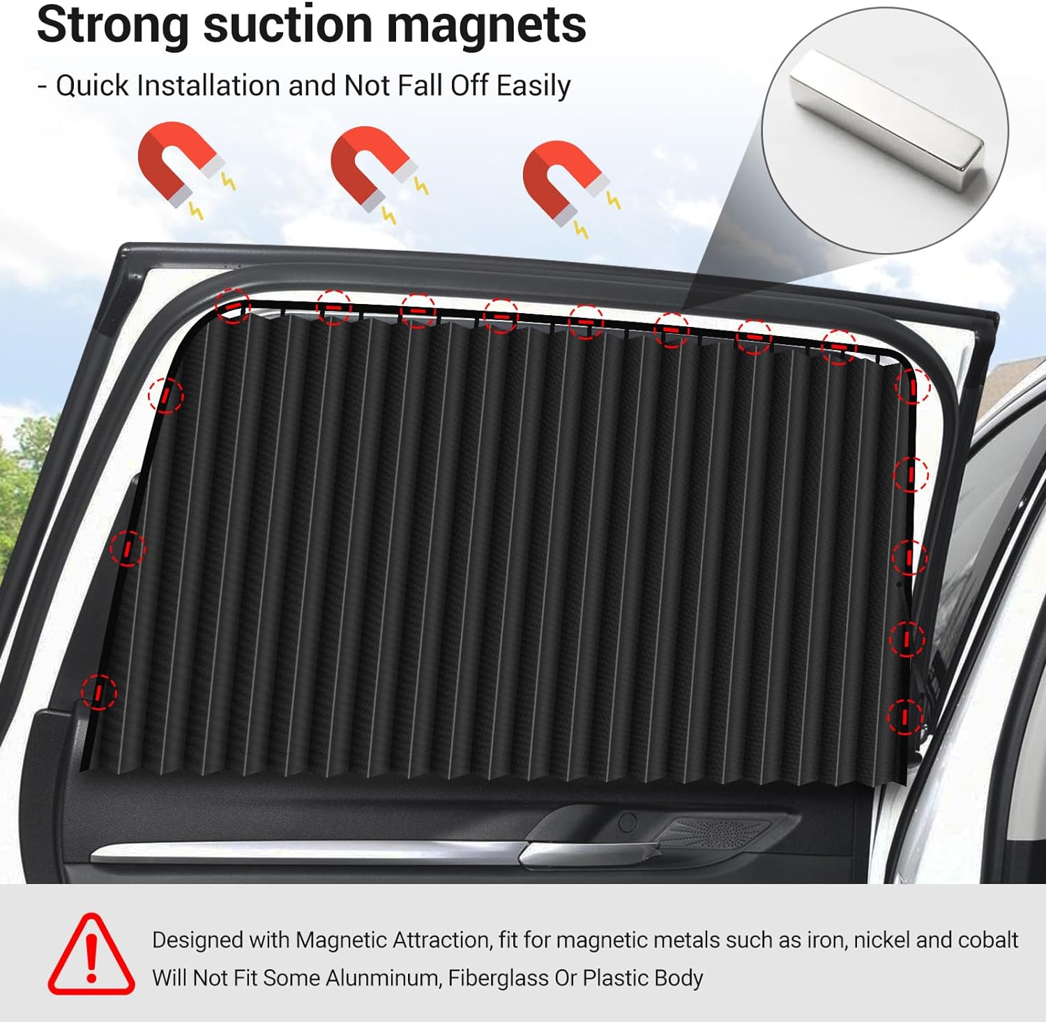 Car Side Window Sun Shades